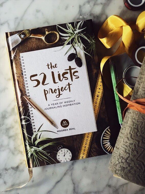 The 52 lists project book cover