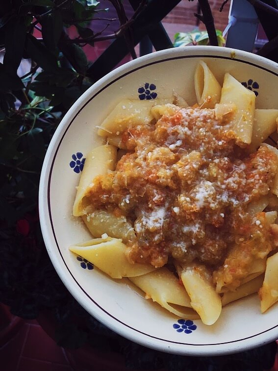 Genovese pasta sauce from Naples 