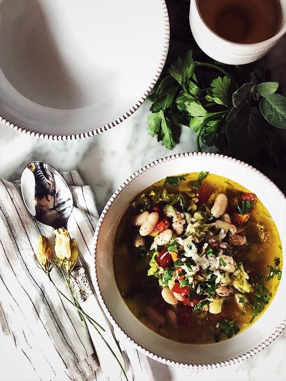 minestrone soup recipe from Milan #gourmetproject #italianrecipes #minestronesouprecipes minestrone soup recipe from Milan