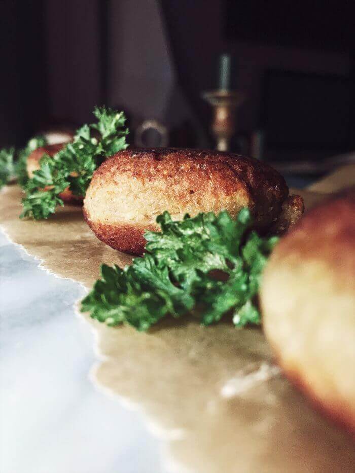 Italian eggplant fritters