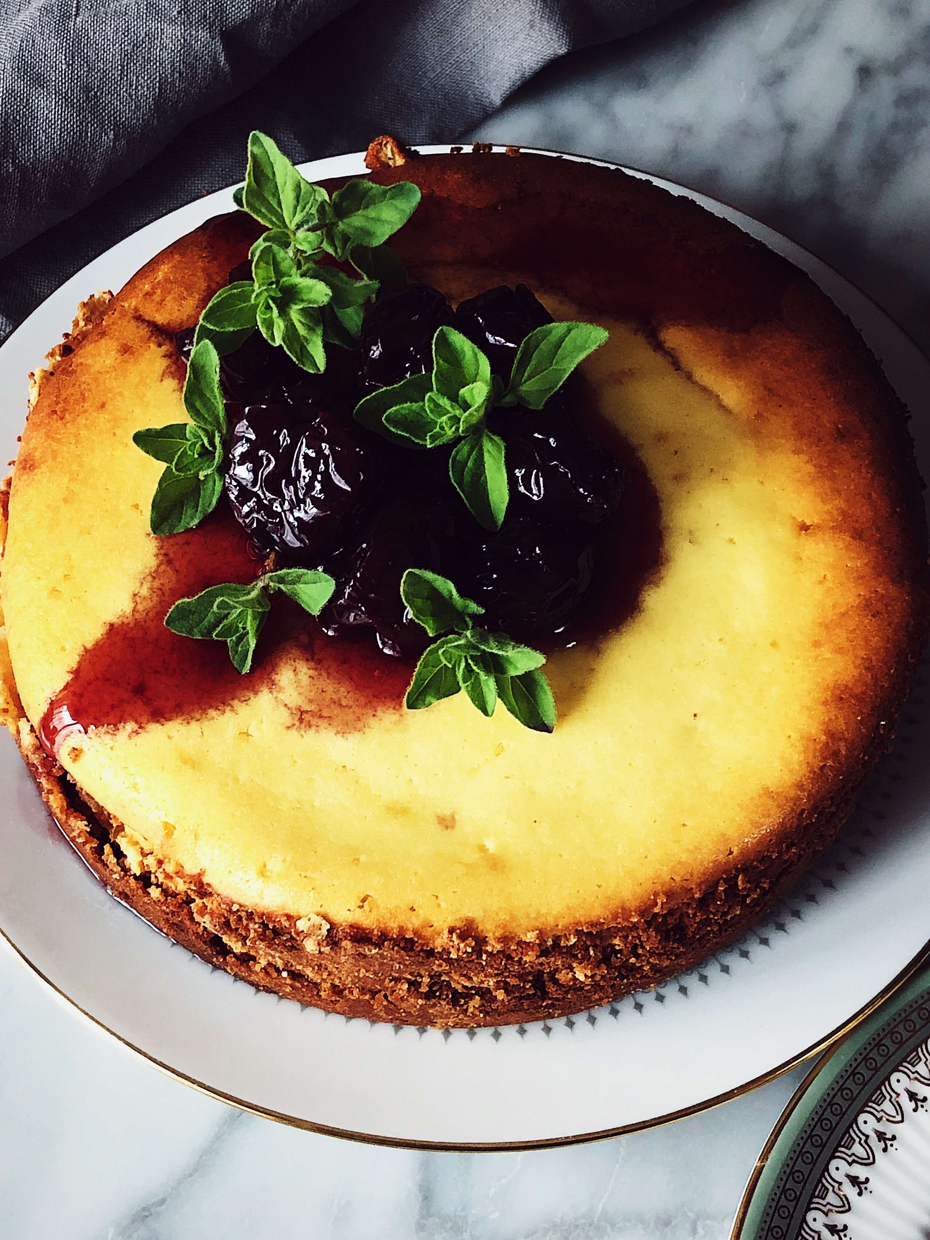 authentic Italian ricotta cheesecake recipe #gourmetproject