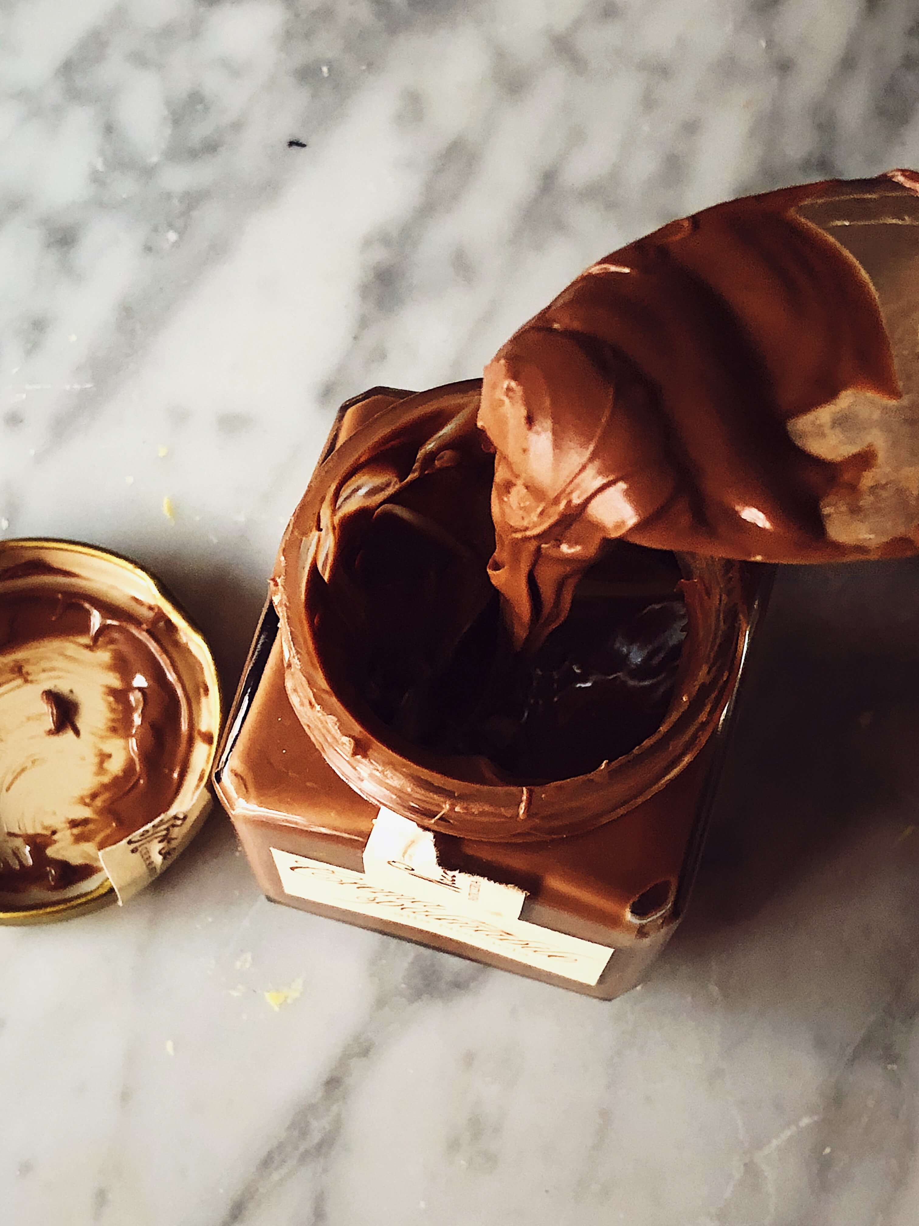 alba and langhe chocolate and hazelnut cream
