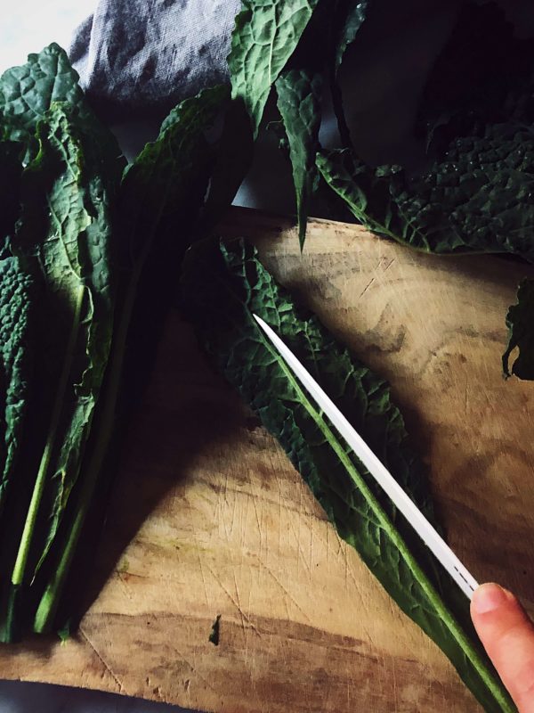 how to clean kale from stems how to clean kale