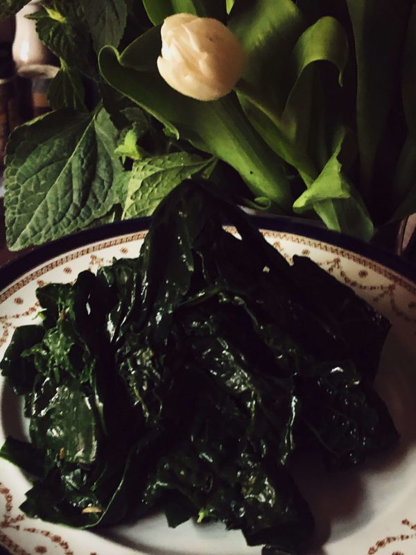 how to cook kale on the stove