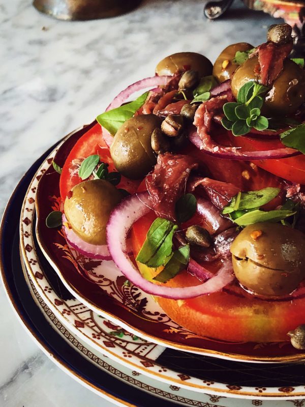 Italian tomato salad recipe Italian tomato salad