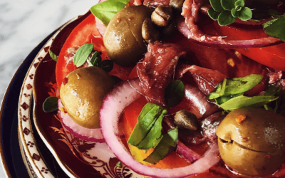 tomato salad from Sicily