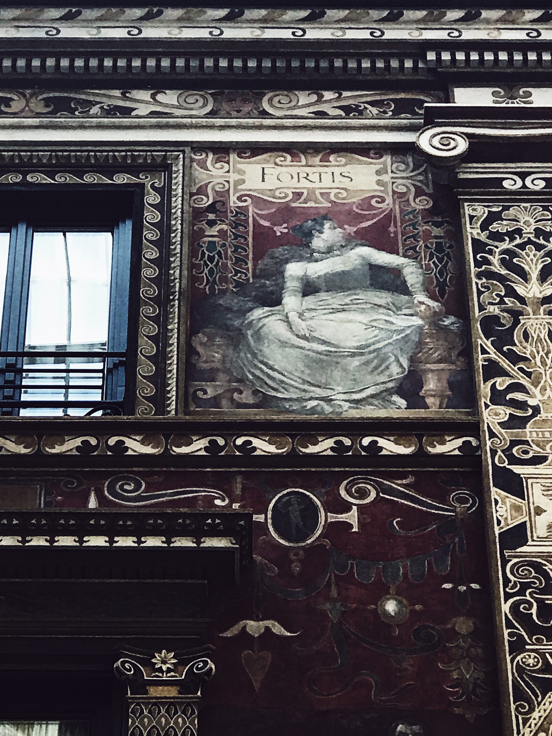 Rome in pictures: a detail of villa Sciarra