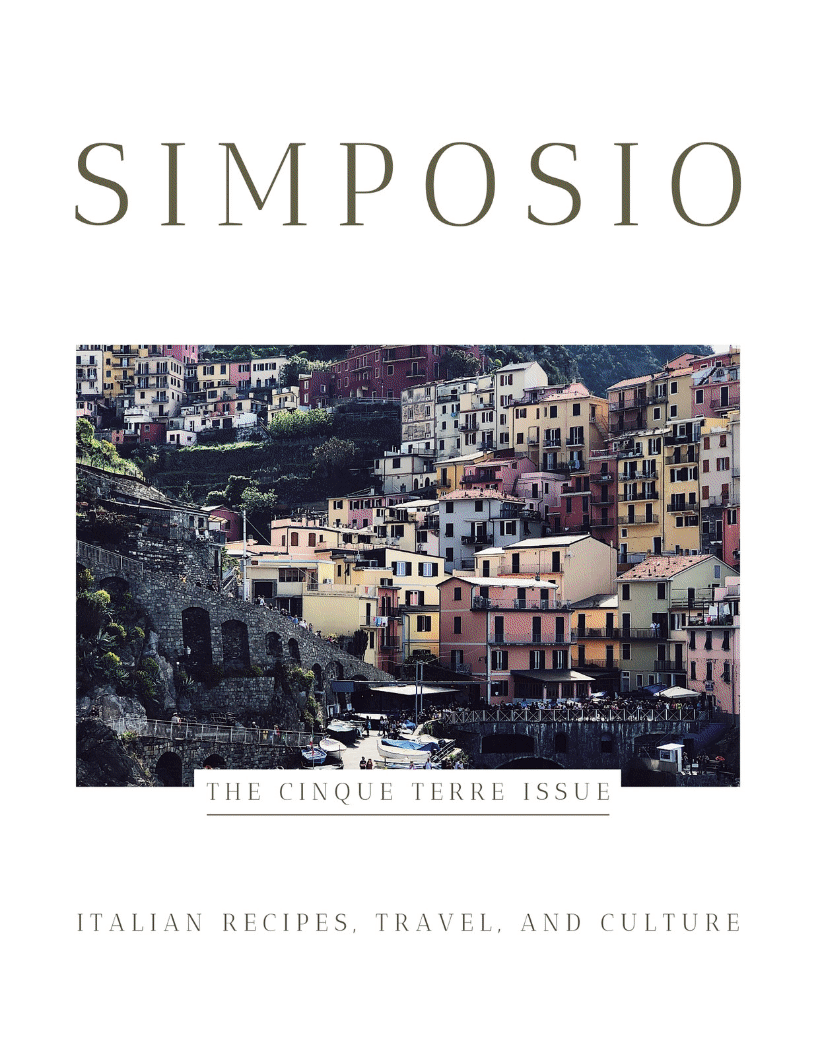 simposio's cinque terre travel cookbook
