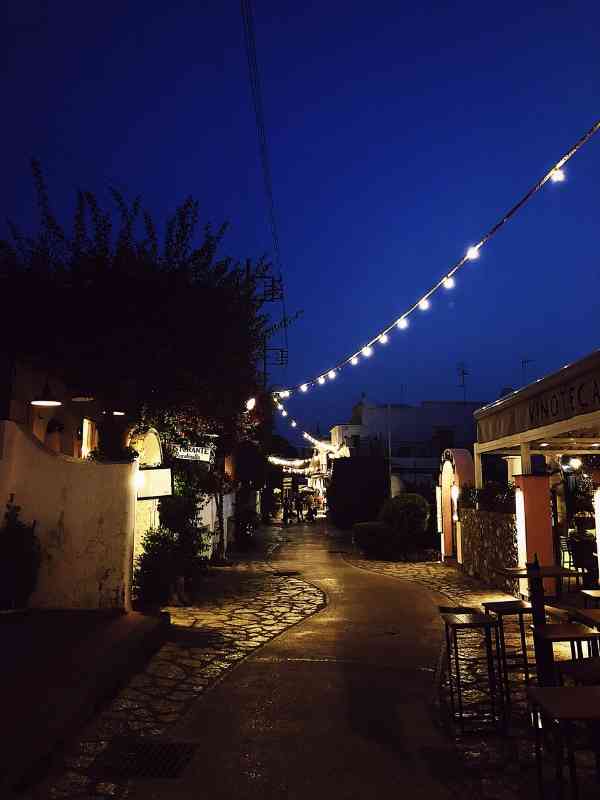 Italy armchair travel: Capri's sunset