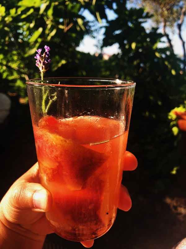 peach lemonade