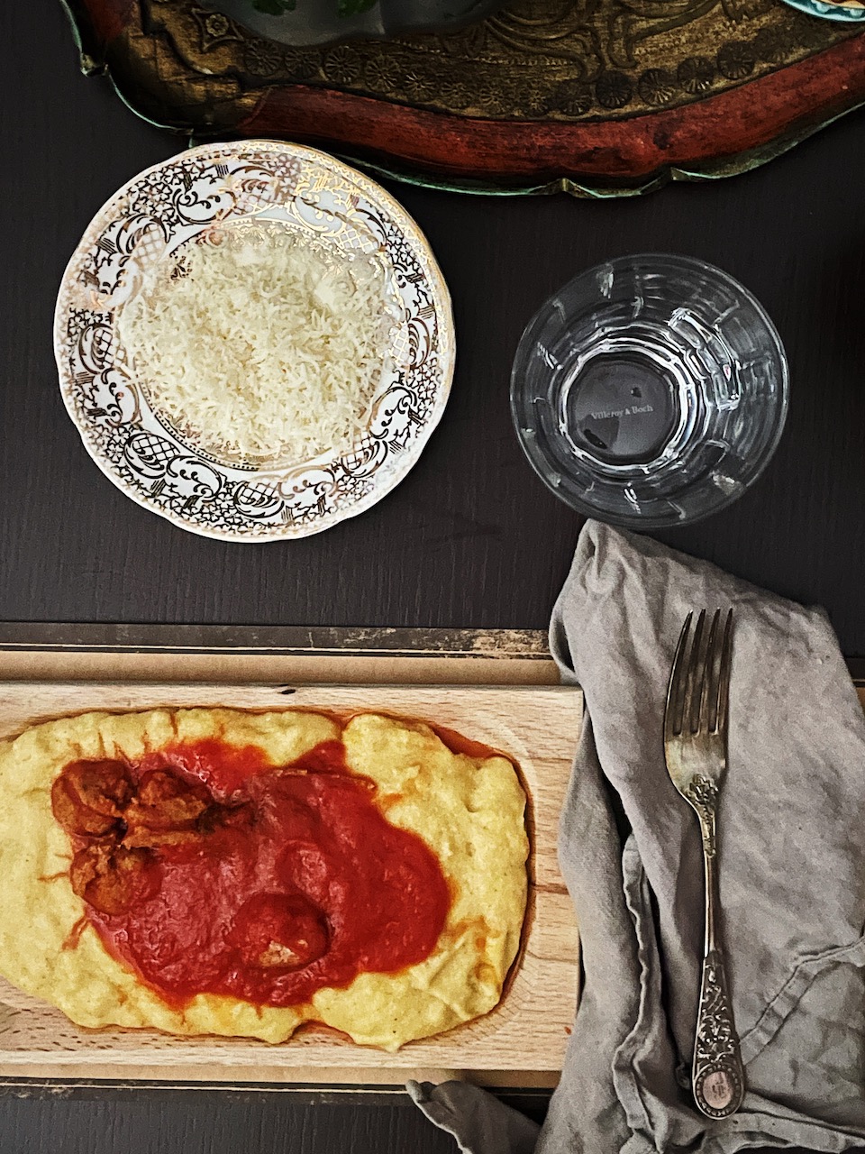 polenta for lunch