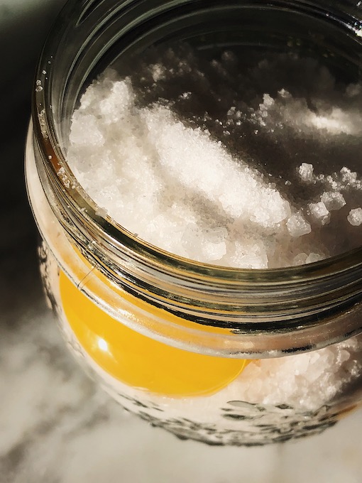 cured yolks recipe cured egg yolks recipe for Spring