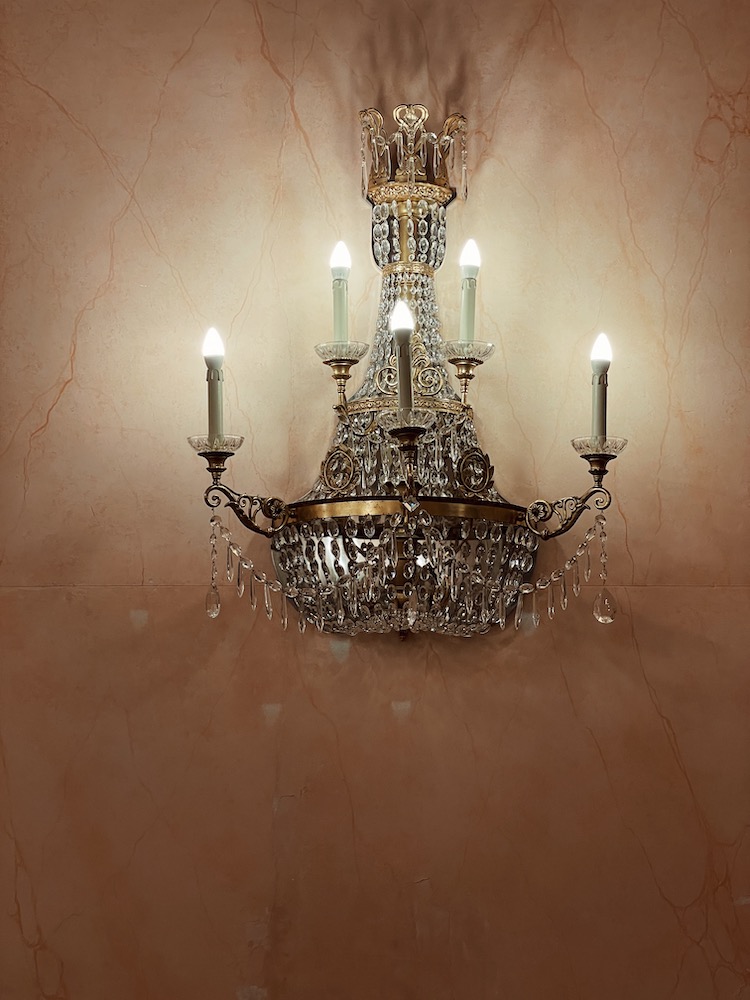teatro fenice lamp Fenice theatre interiors lamp