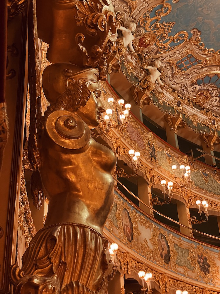 teatro fenice inside La Fenice opera house