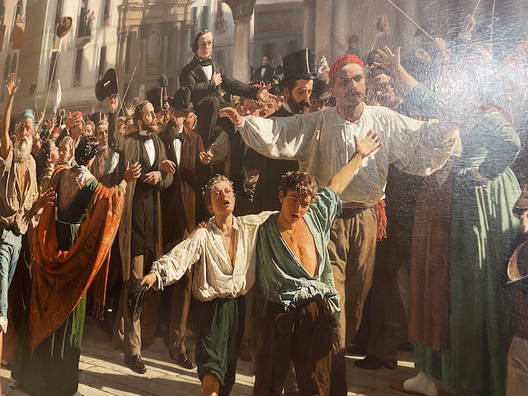 Apollonian Halls in the Fenice theatre Apollonian Halls painting