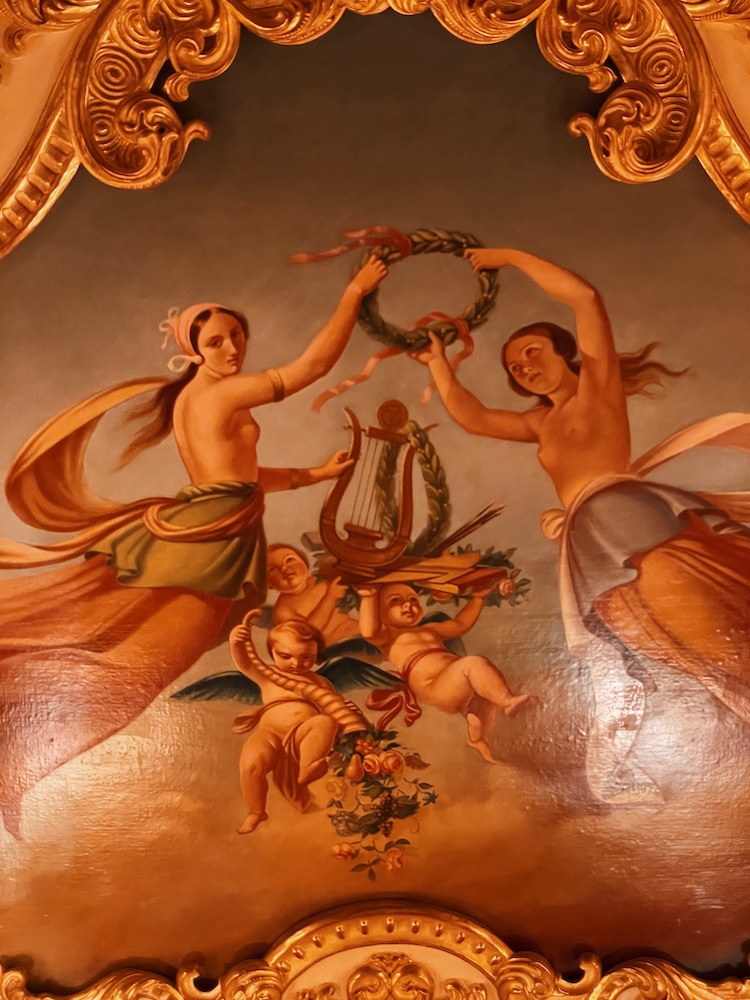 teatro fenice decorations teatro La Fenice paintings
