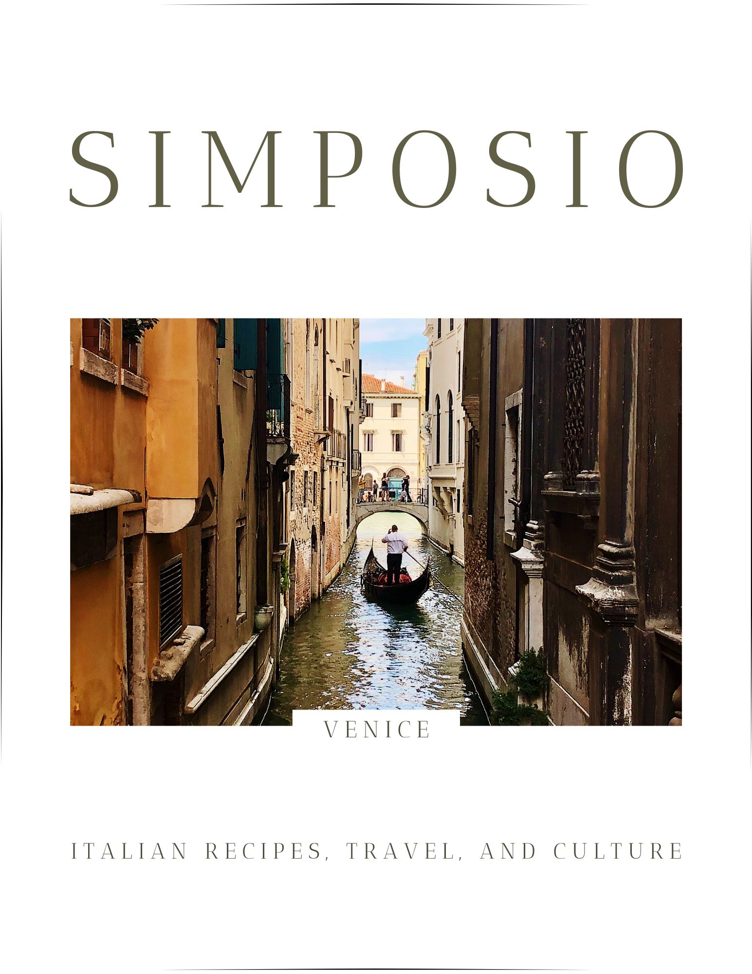 Simposio: Italian cookbook series