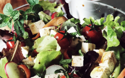 Authentic Italian chopped salad recipe with Primosale cheese