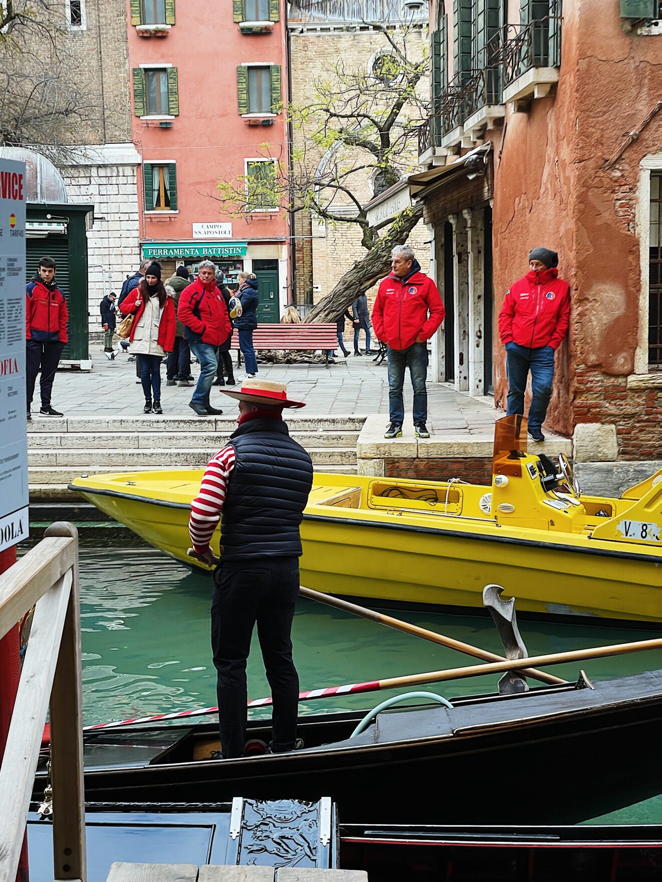 Venice during Christmas