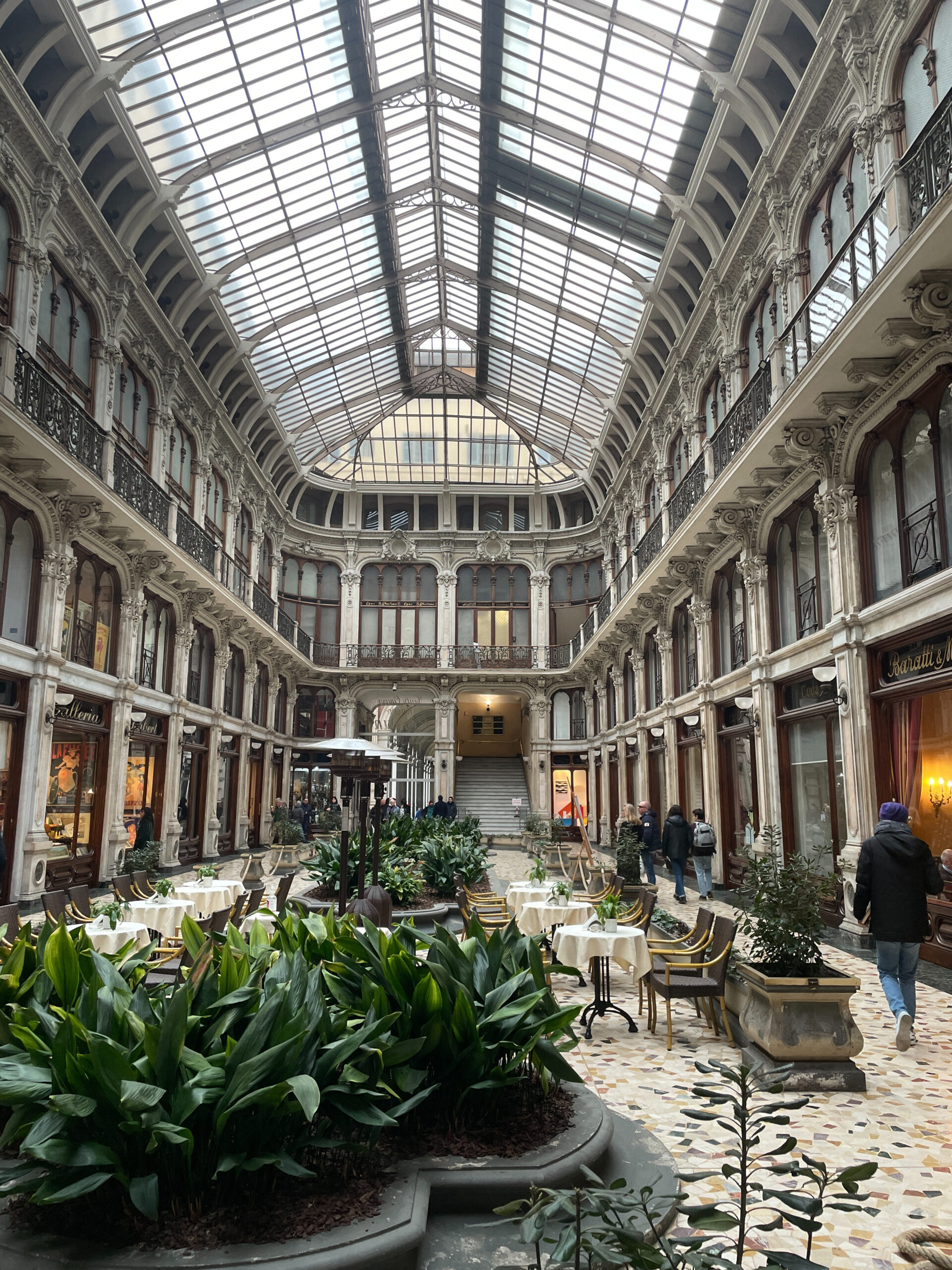 Turin and the Risorgimento Galleria Subalpina in Turin